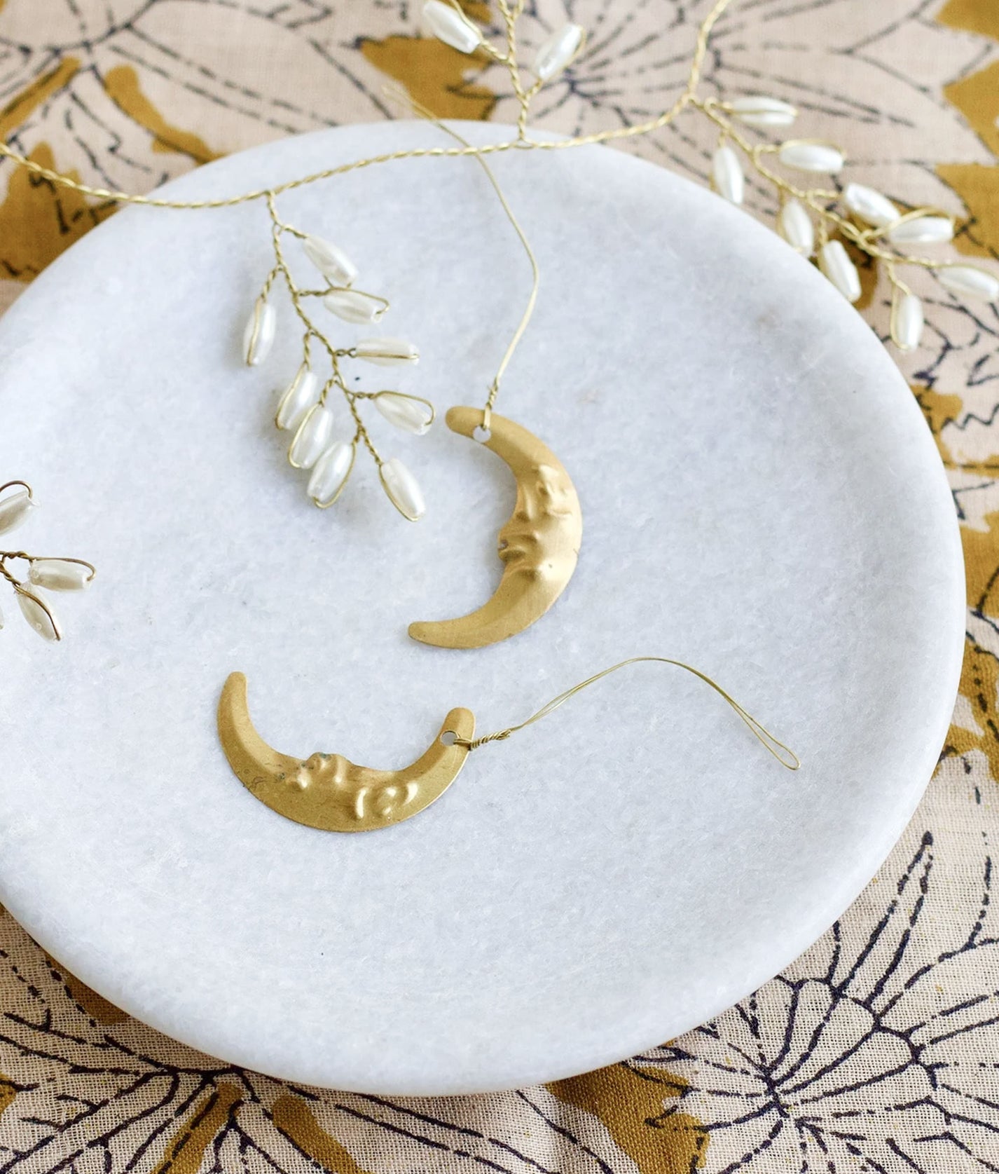 Tiny Moon Ornament