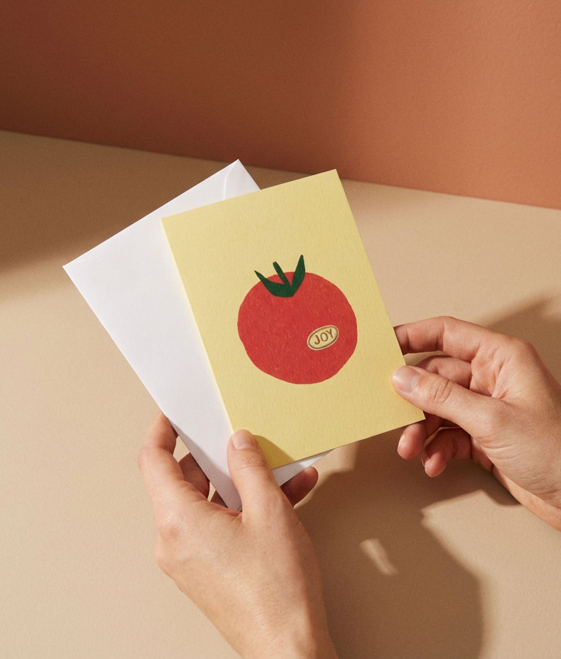 Tomato Joy Greeting Card