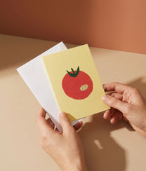 Tomato Joy Greeting Card