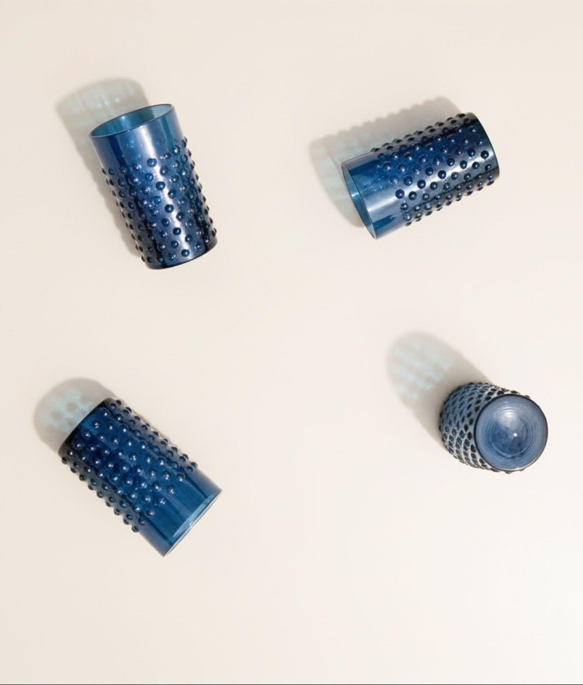 Royal Blue Tumblers Set of 6