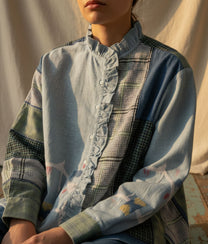 Multi Blue Udaipur Blouse