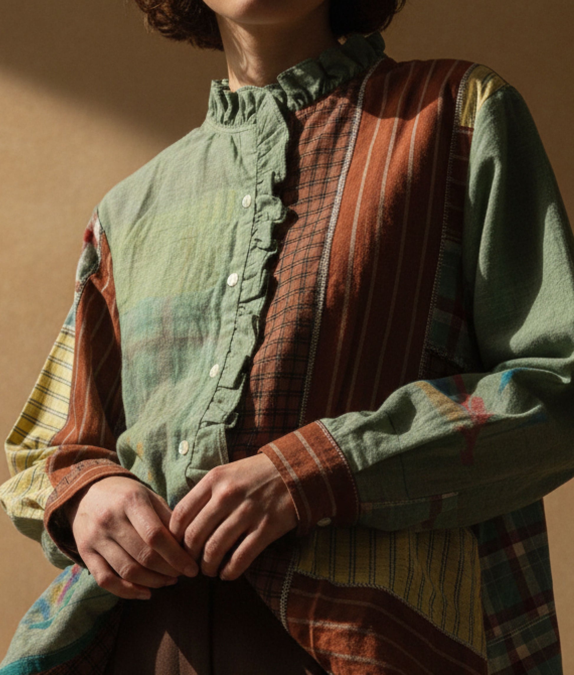 Multi Terracota Udaipur Blouse