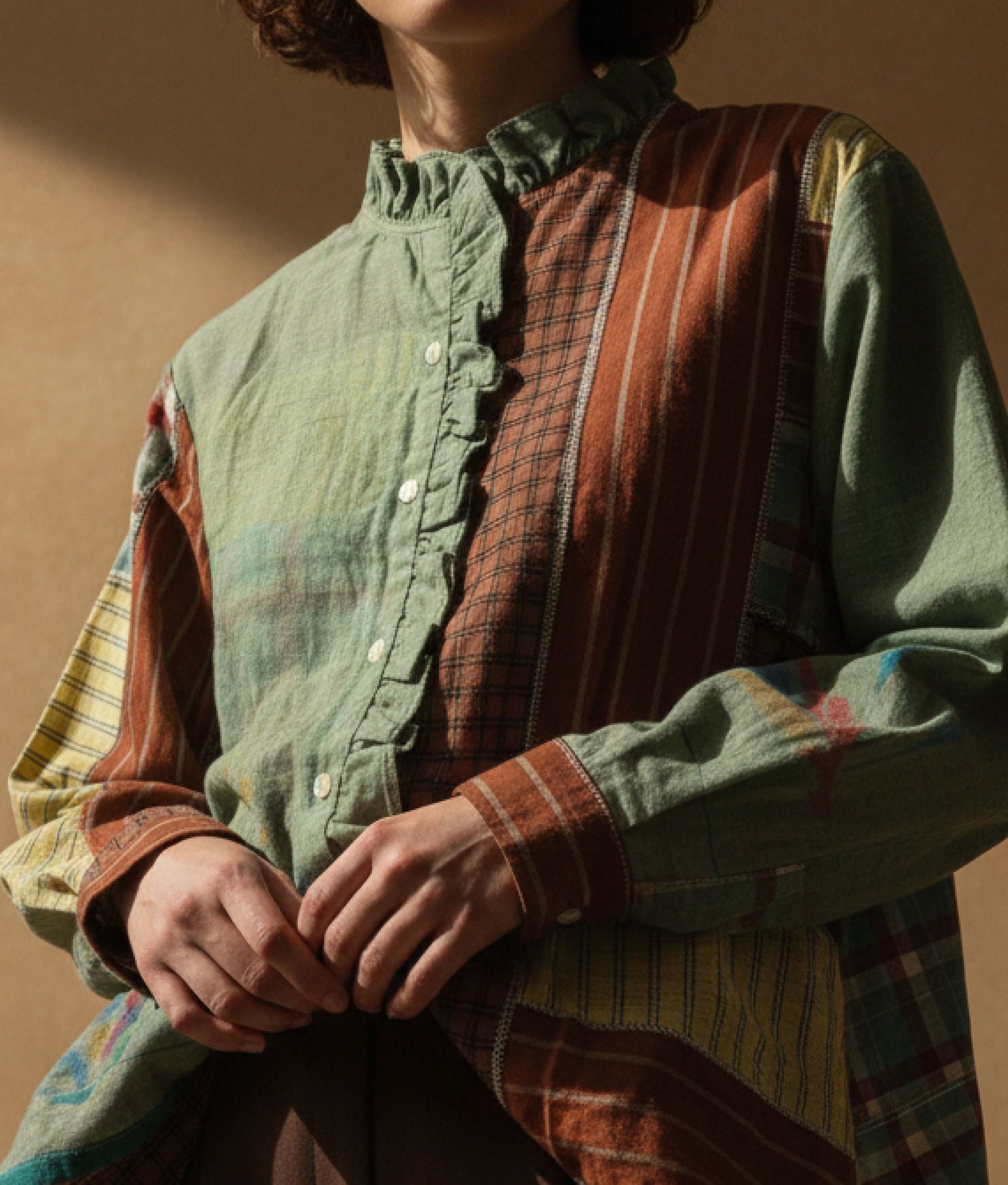 Multi Terracota Udaipur Blouse