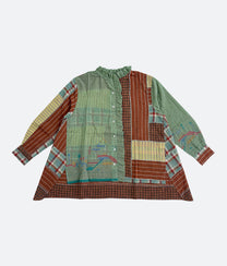 Multi Terracota Udaipur Blouse