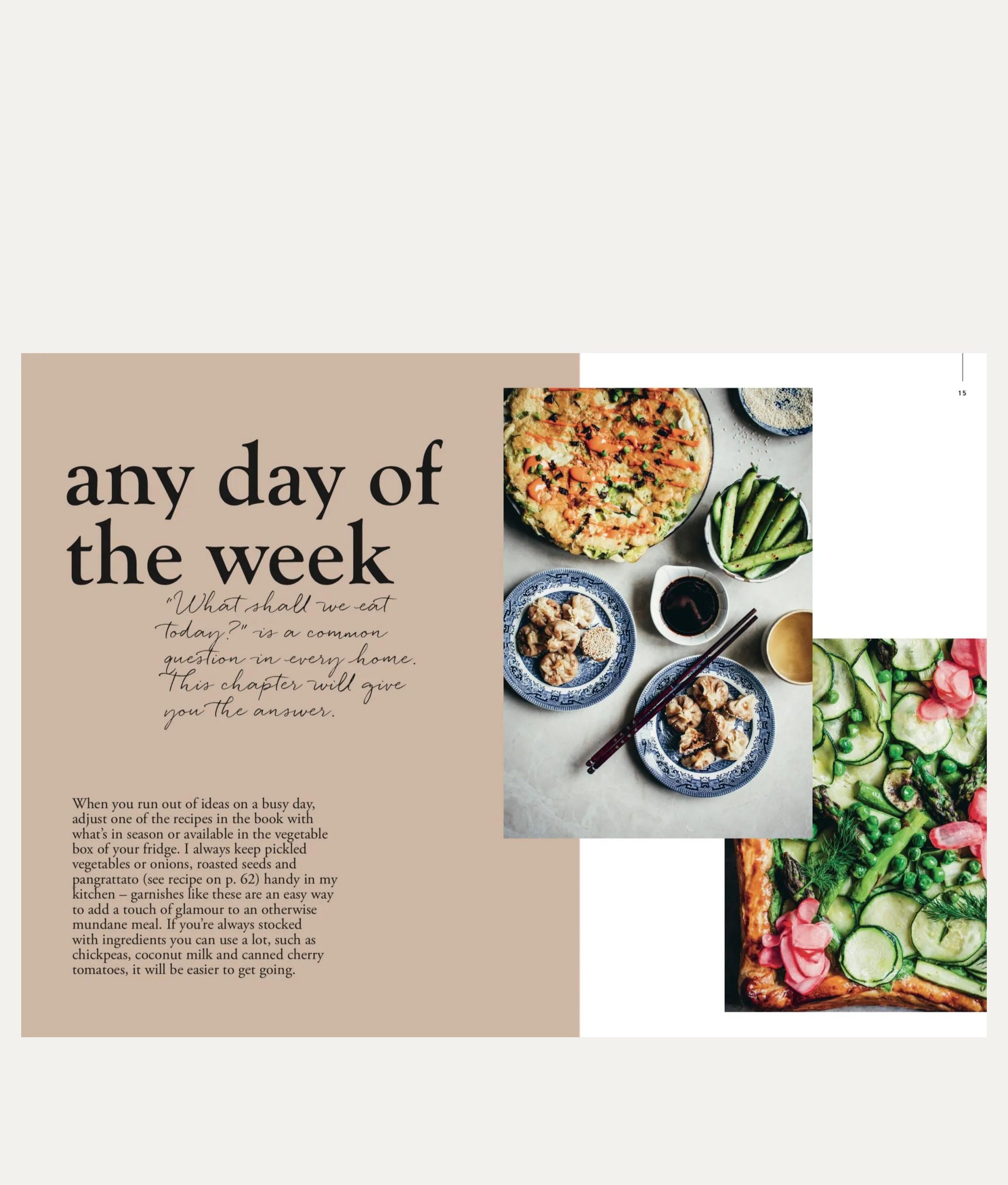 Veggies, every day of the week