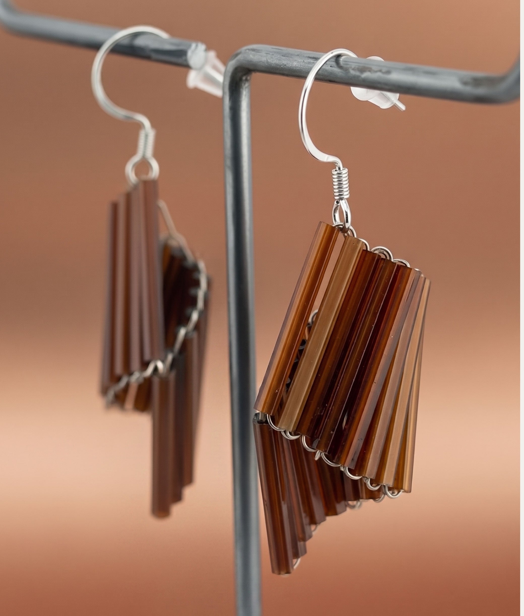 VELA VETRO 1 Bronze Earrings