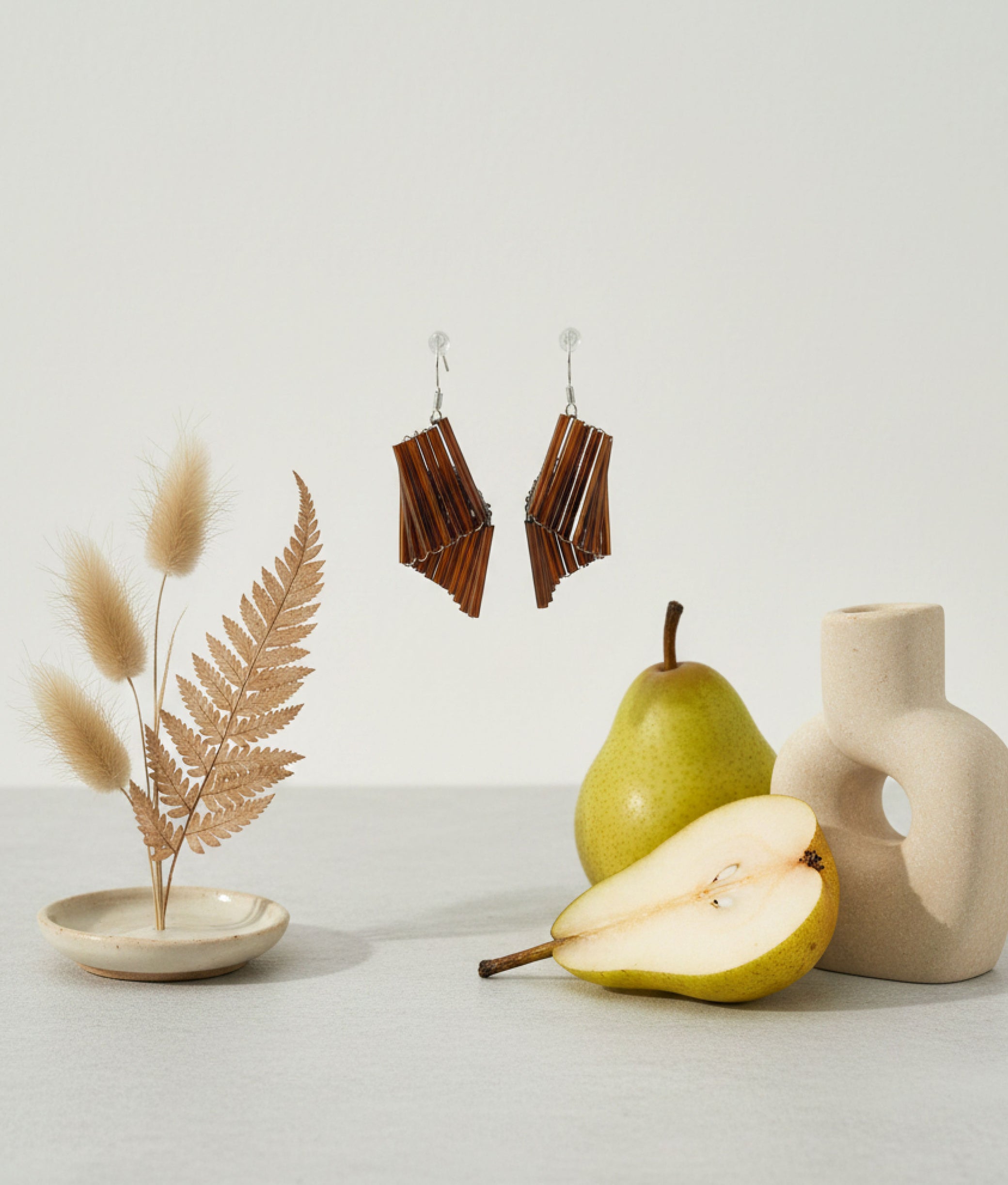 VELA VETRO 1 Bronze Earrings