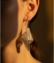 VELA VETRO 1 Transparent Earrings