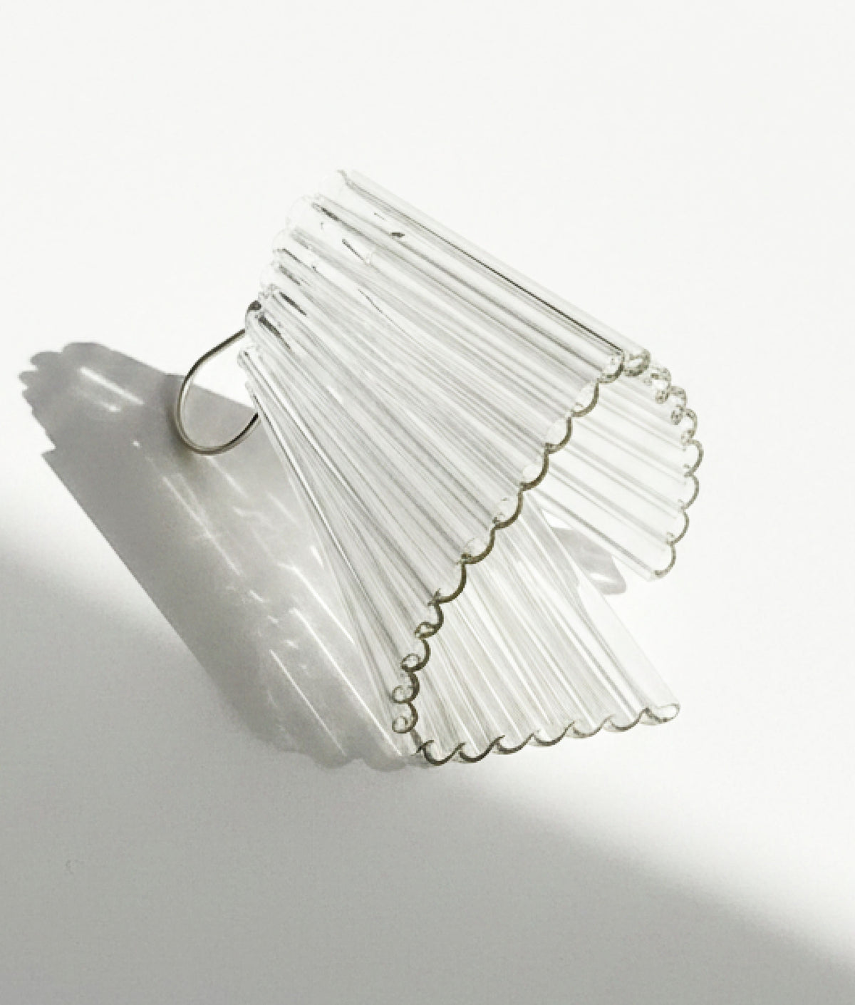 VELA VETRO 2 Milk Earrings