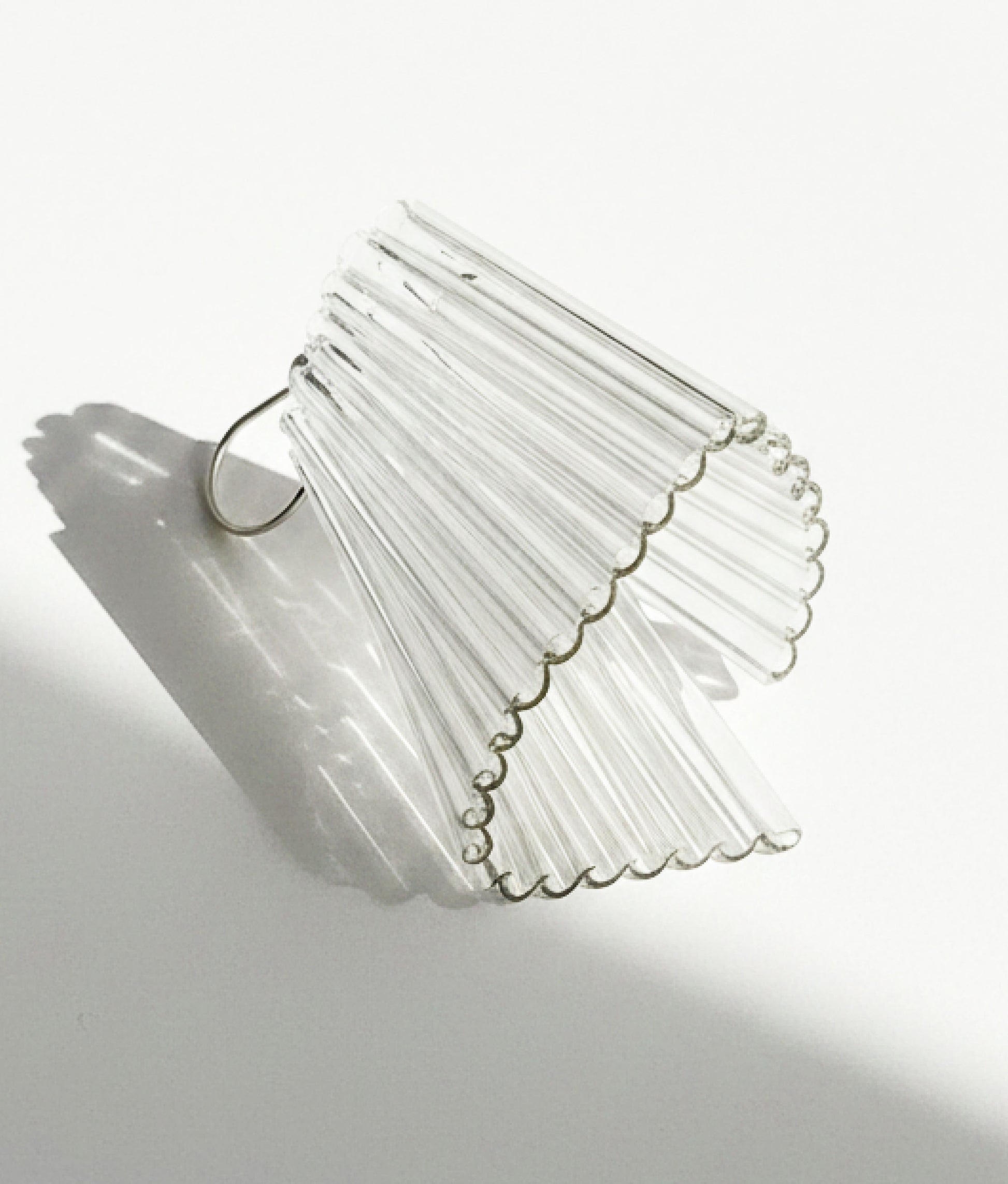 VELA VETRO 2 Milk Earrings