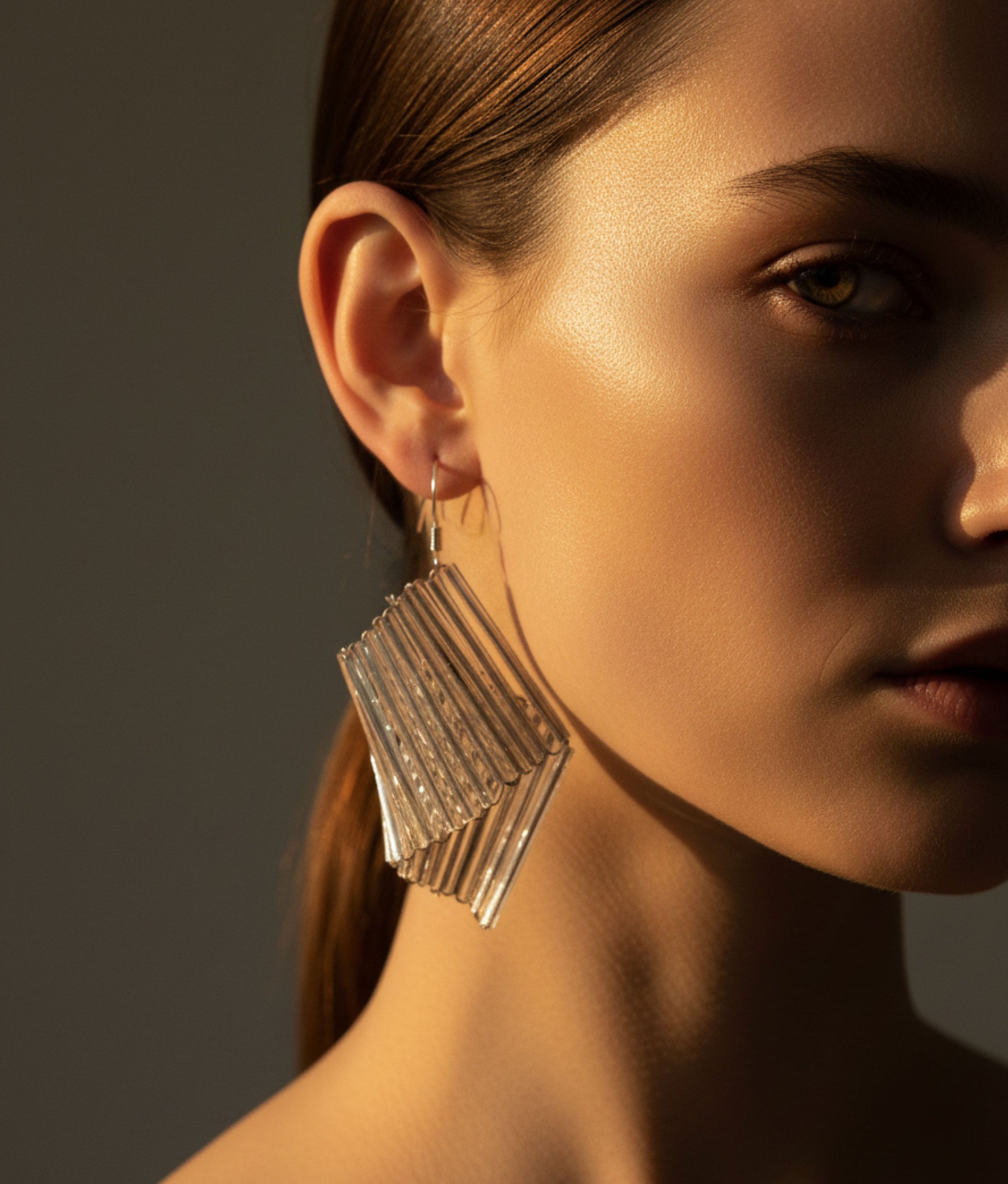 VELA VETRO 2 Transparent Earrings