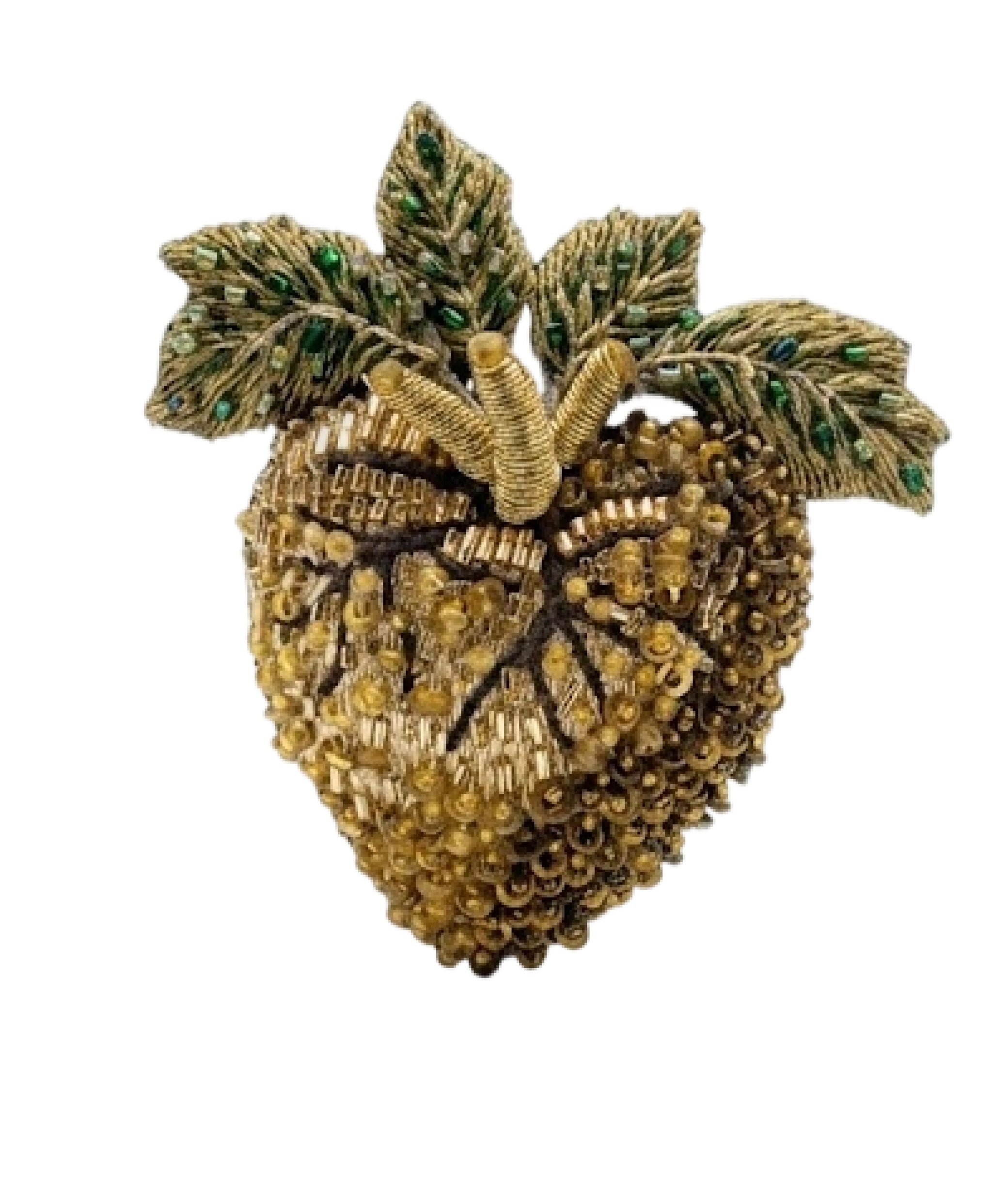 Vine Heart Brooch