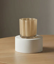 Clara Beige Votive Candle Holder Large
