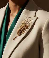 Wheat Head Brooch