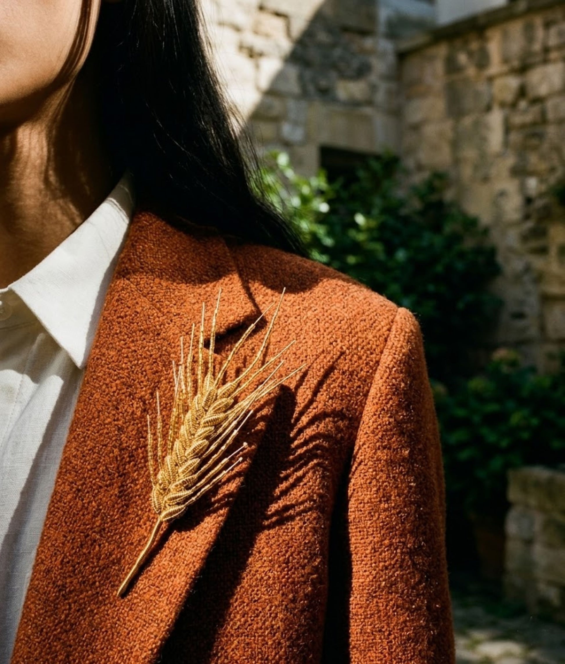 Wheat Head Brooch