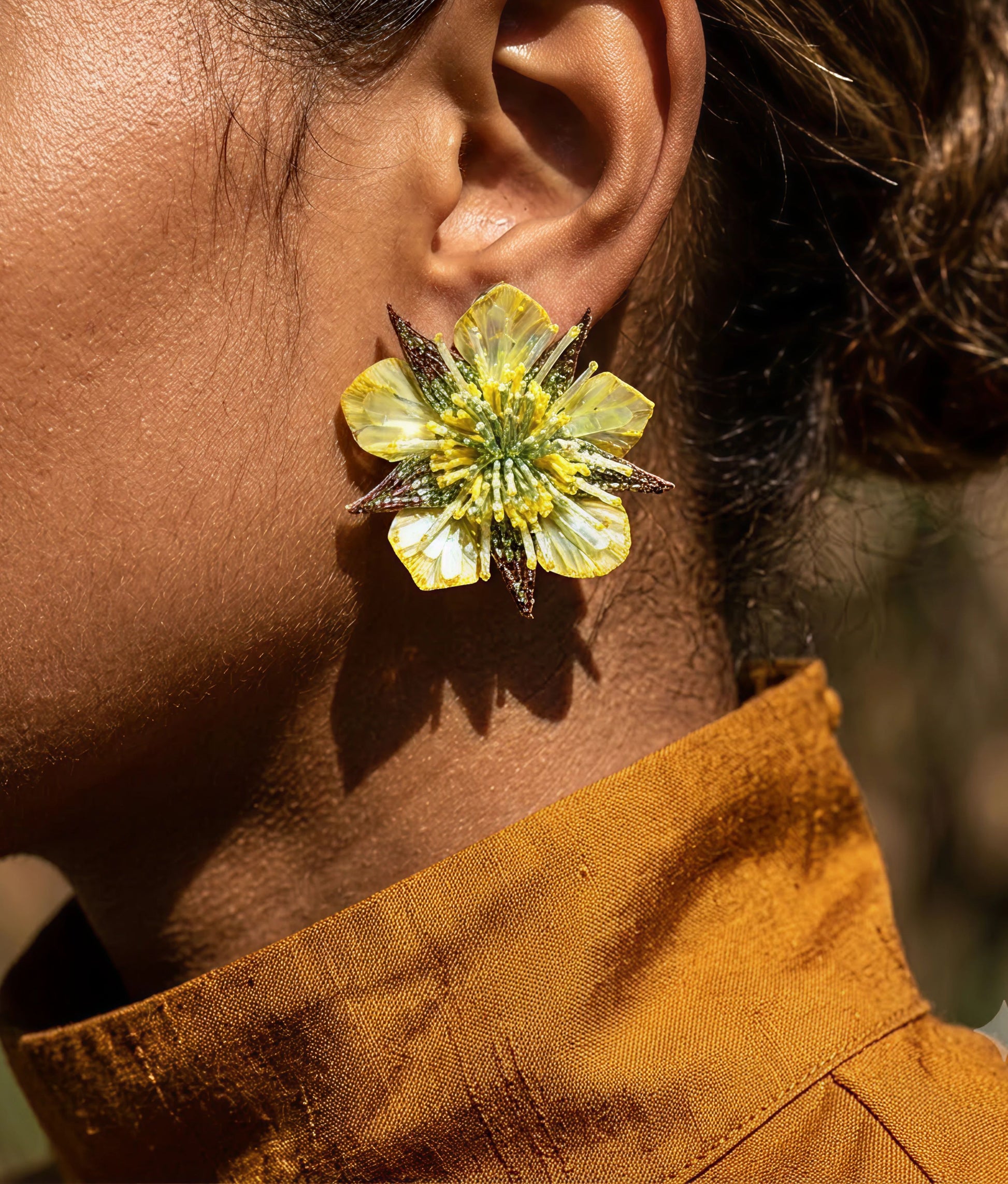 Wood Avens Earrings