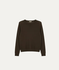 Brown Wool Pullover