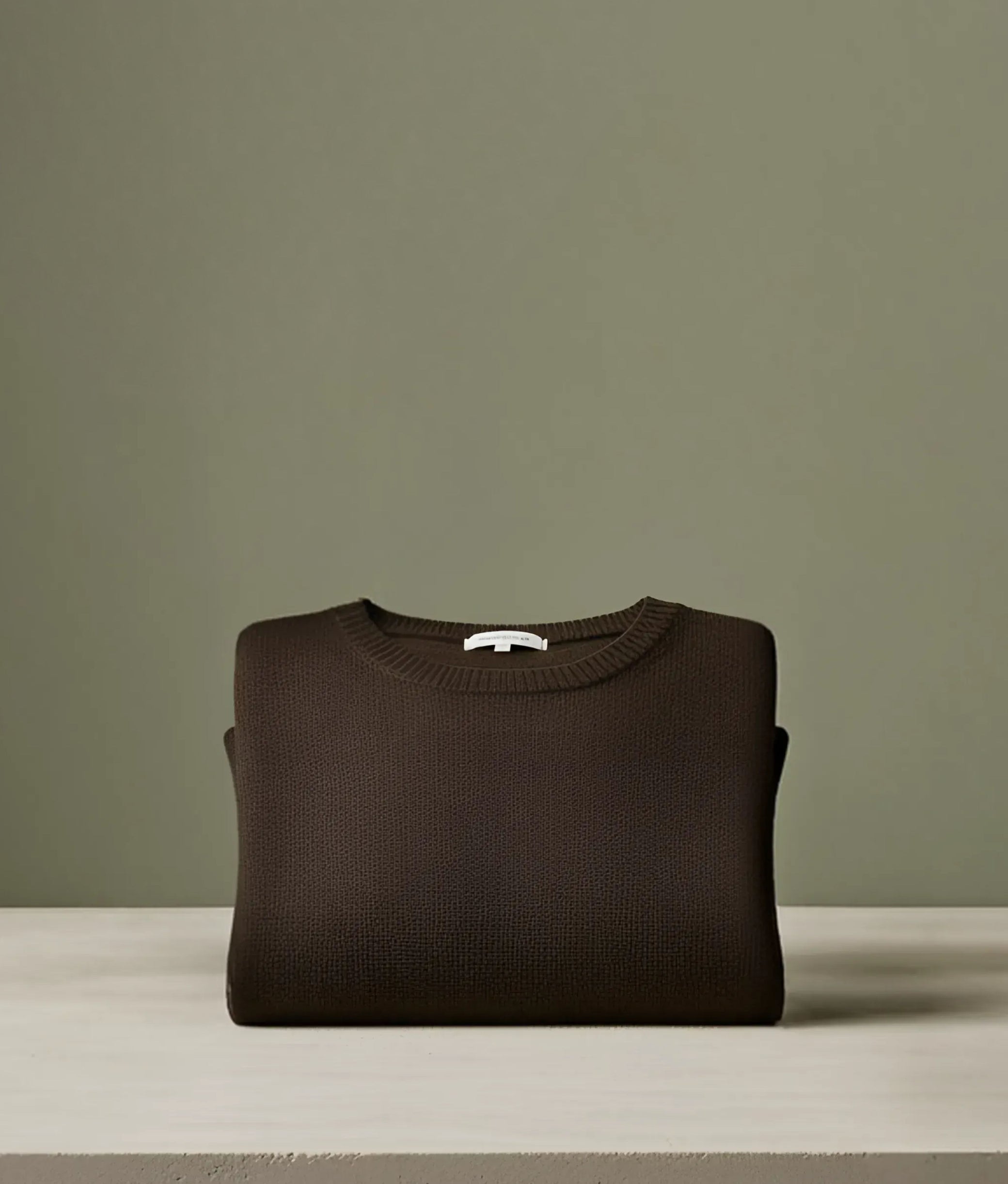 Brown Wool Pullover
