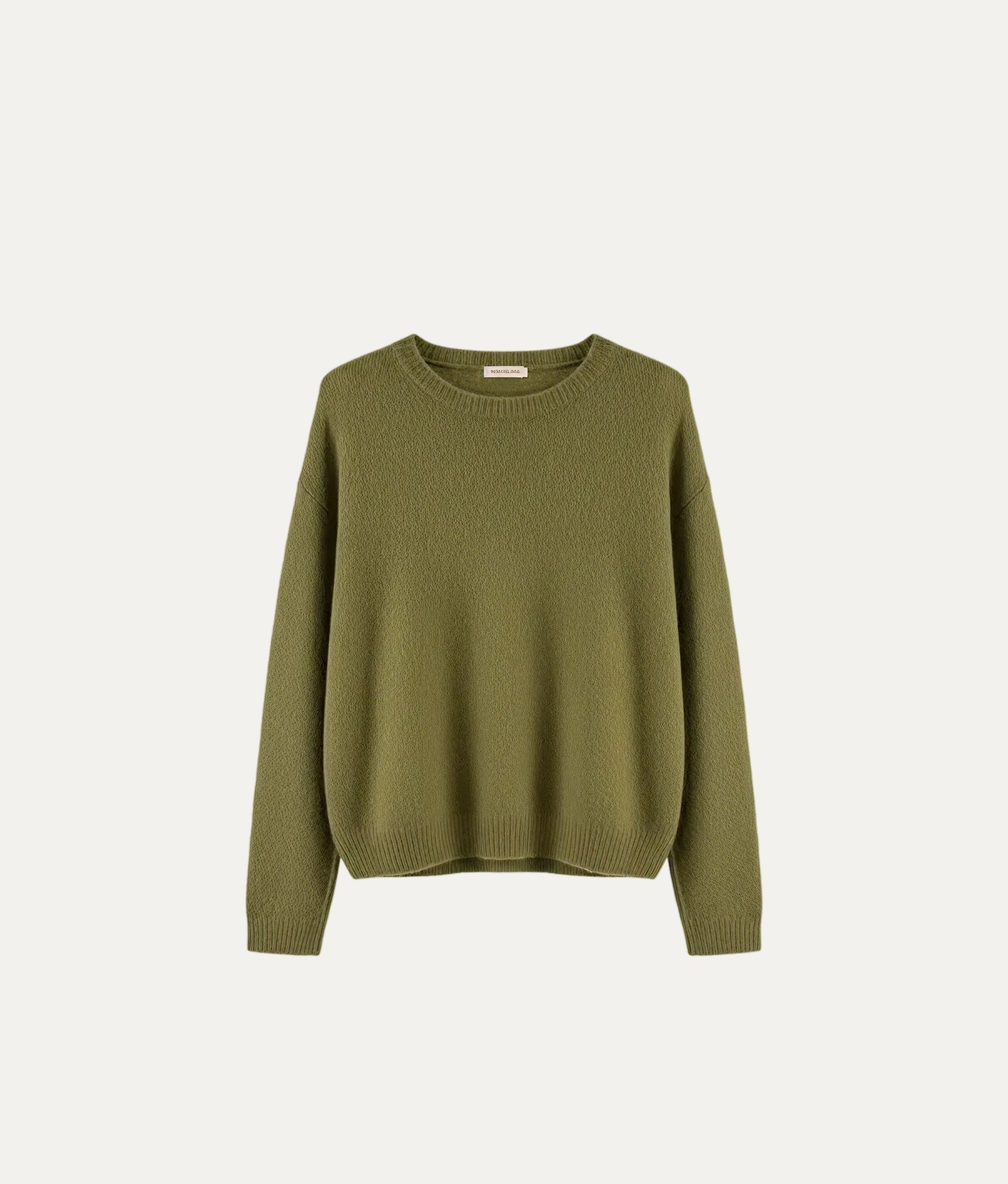 Green Wool Pullover