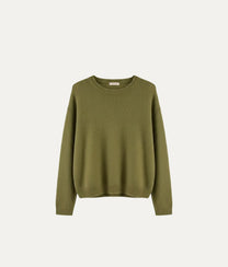 Green Wool Pullover