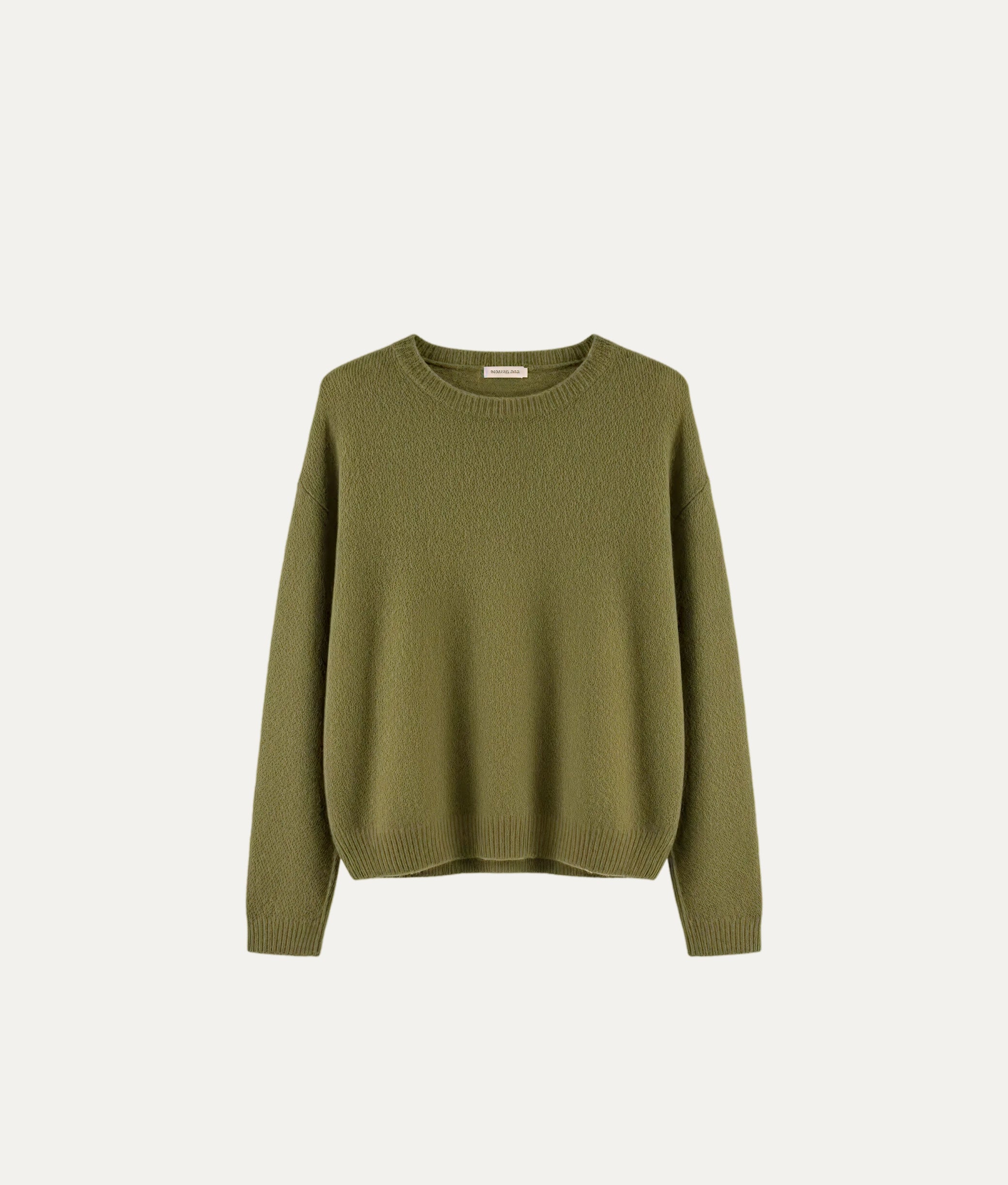 Green Wool Pullover