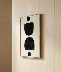 Wooly Canvas with Wood Frame