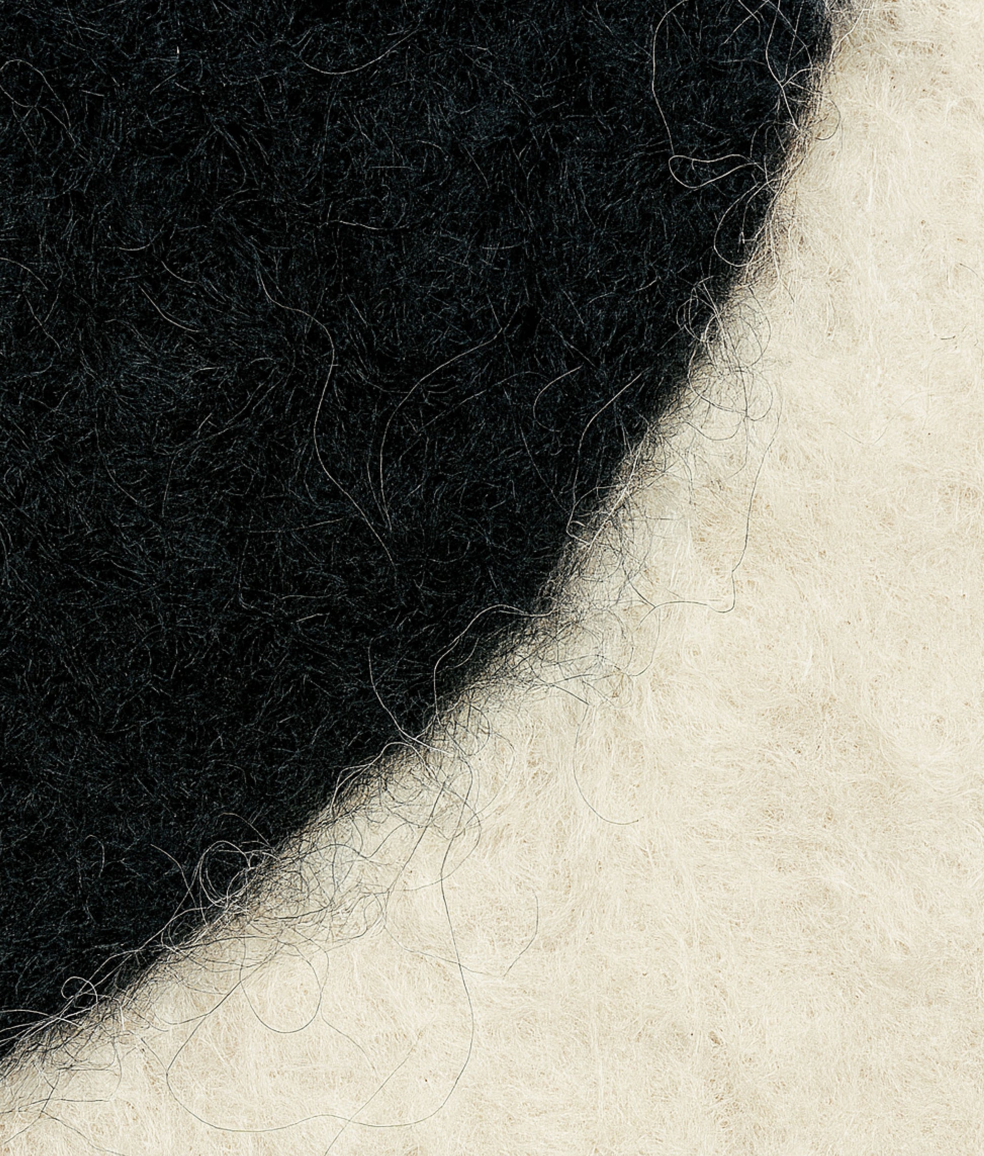 Wooly Canvas with Wood Frame