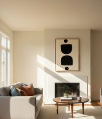 Wooly Canvas with Wood Frame