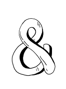 Penwork ampersand